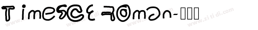 TimesCE Roman字体转换